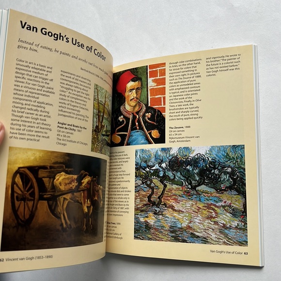 ART in FOCUS Van Gogh & Cezanne books both books included in purchase - Picture 9 of 10